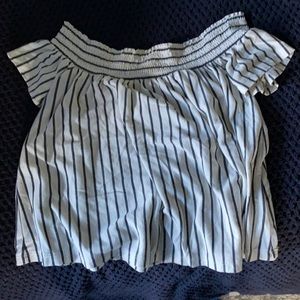 Off the shoulder shirt